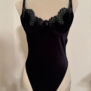 NWT Y2K Victoria Secret Velvet Bodysuit Limited Edition